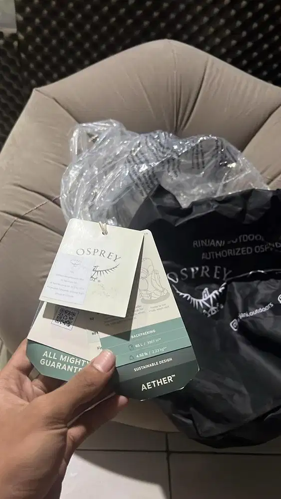 Osprey Aether Ori s21 65 liter.