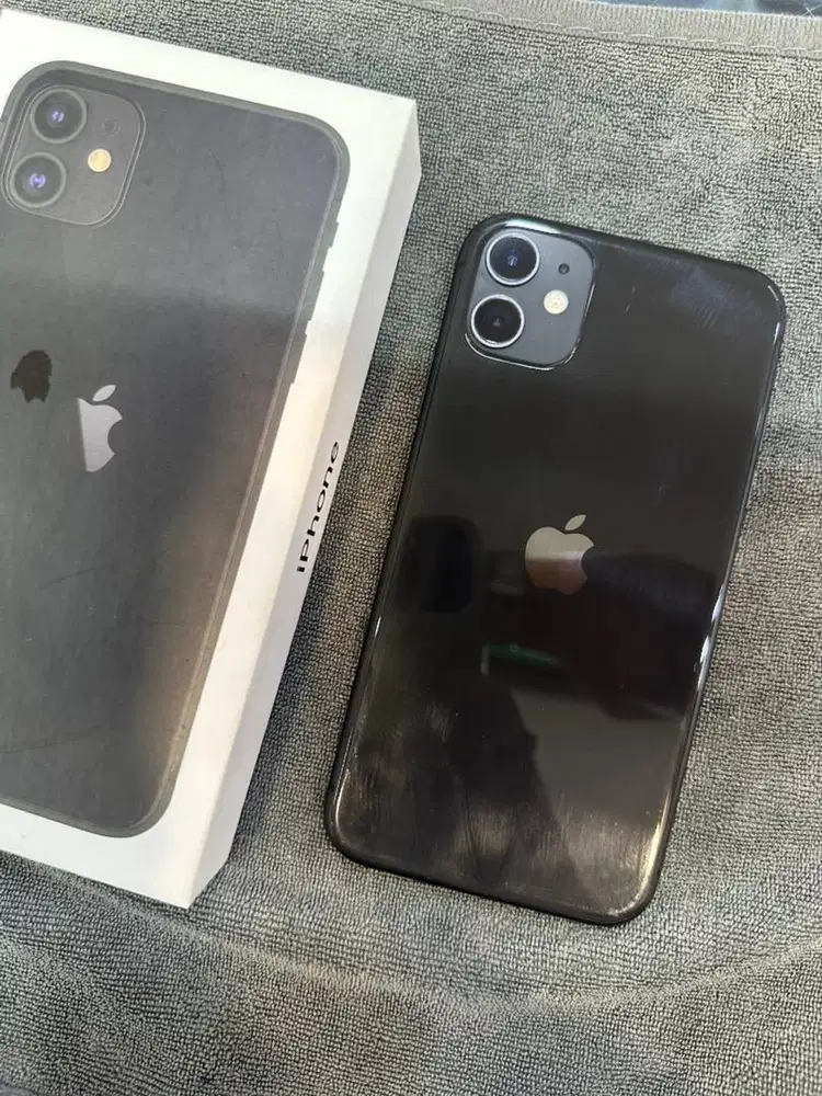iPhone 11 64GB Black Ex inter cukai bh 90% lengkap