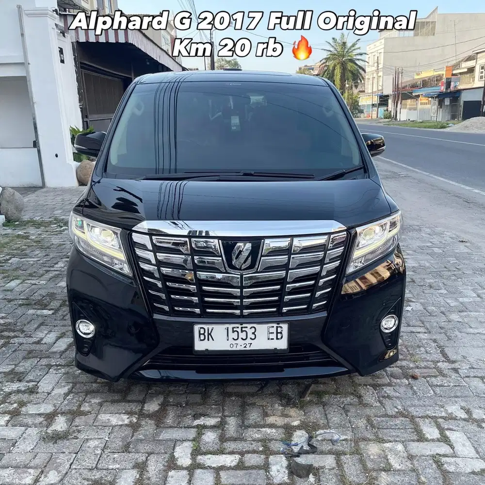Toyota Alphard 2017 Bensin