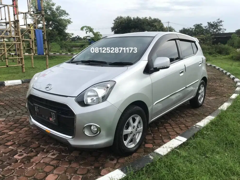 Bismillah dijual Daihatsu Ayla 1.0 tipe X Manual tahun 2014.