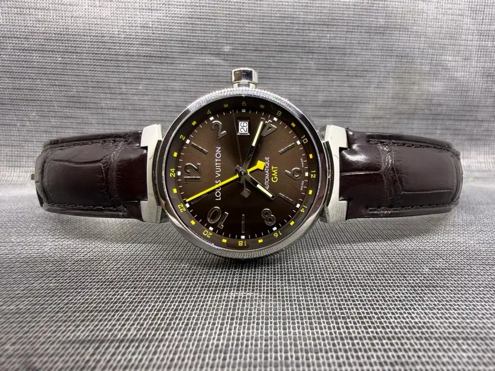 Lv tambour brown dial