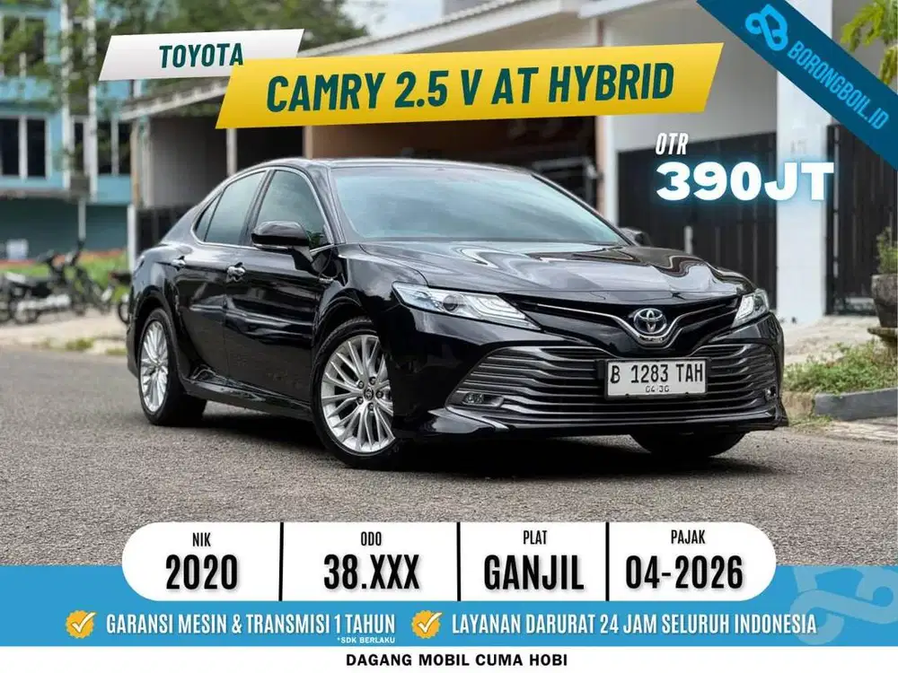 UNIT GRESS LOW KM CAMRY 2.5 HYBRID AT 2020
