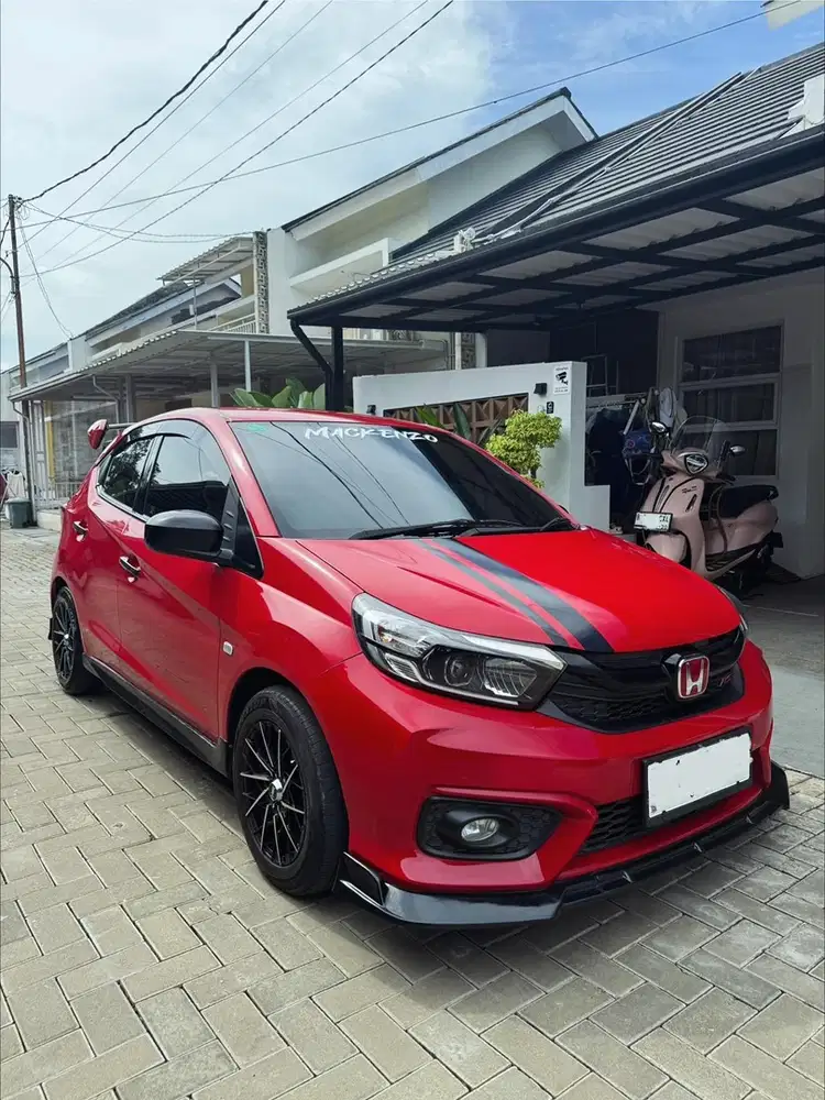 Dijual Honda Brio satya CVT 2022 RS Look Full Modif KM 50 Siap pakai