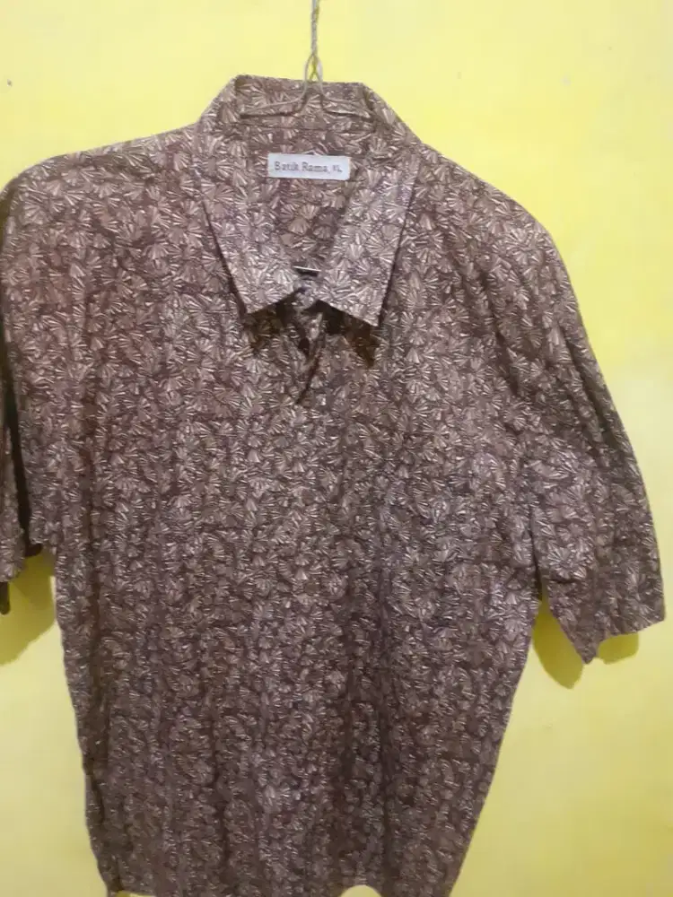 Dijual baju batik merk Rama ukuran XL kondisi msh bagus