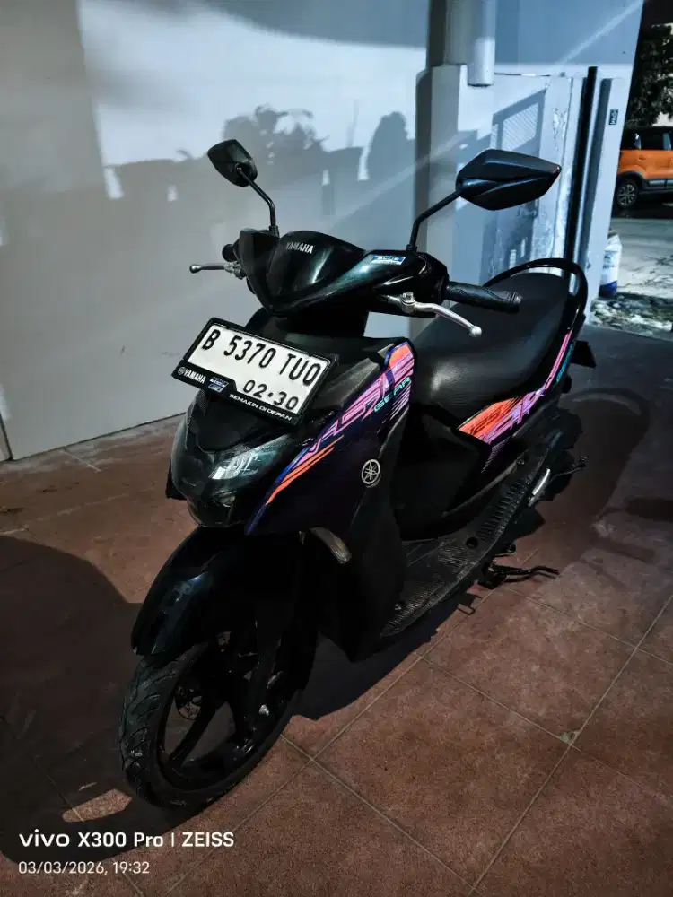 Yamaha Mio gear 2025, km rendah