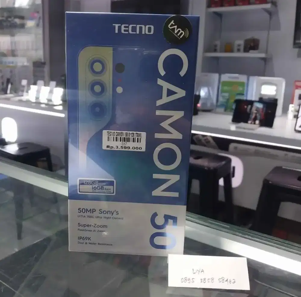 TECNO CAMON 50 8/128 | ATLANTIS DAHSYAT