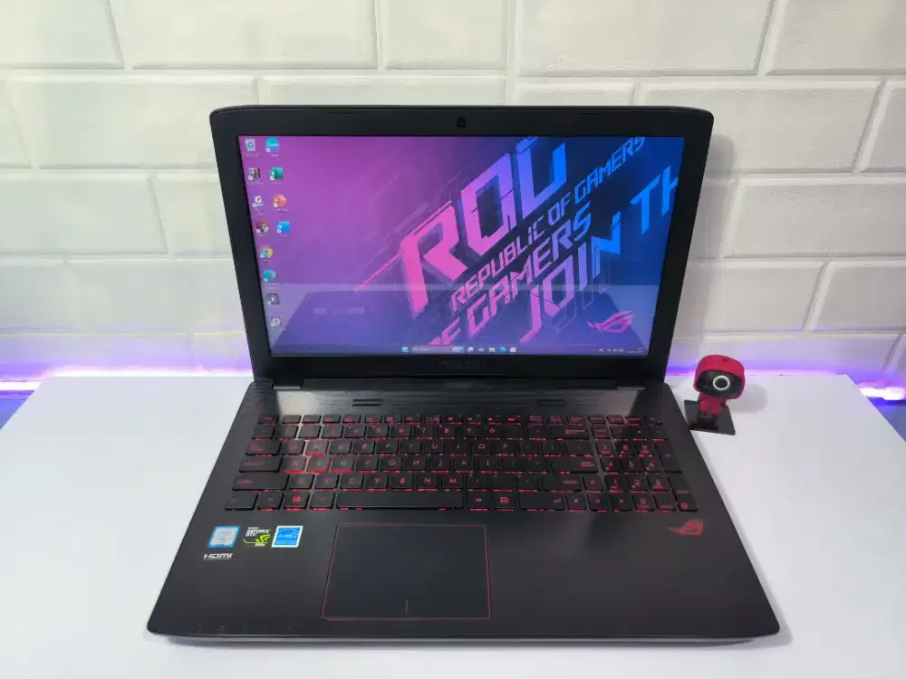 ASUS ROG GAMING GL552VW CORE I7-6700HQ RAM 16GB SSD+HDD VGA GTX 960M