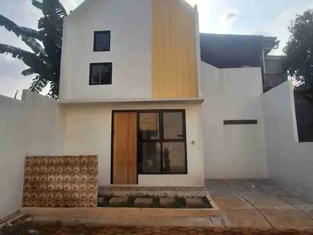 Rumah590 juta mezzanine dkt tol jatiwarna siap huni free smua biaya