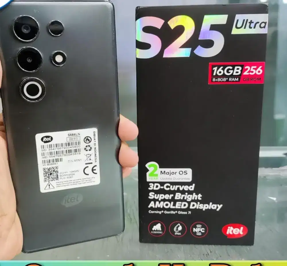 Murah hp itel s25 ultra 8/128 lkp, bs TT