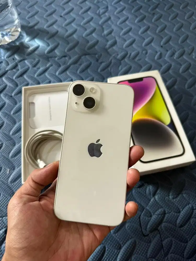 Iphone 14 256gb fullset. Imei terdaftar beacukai