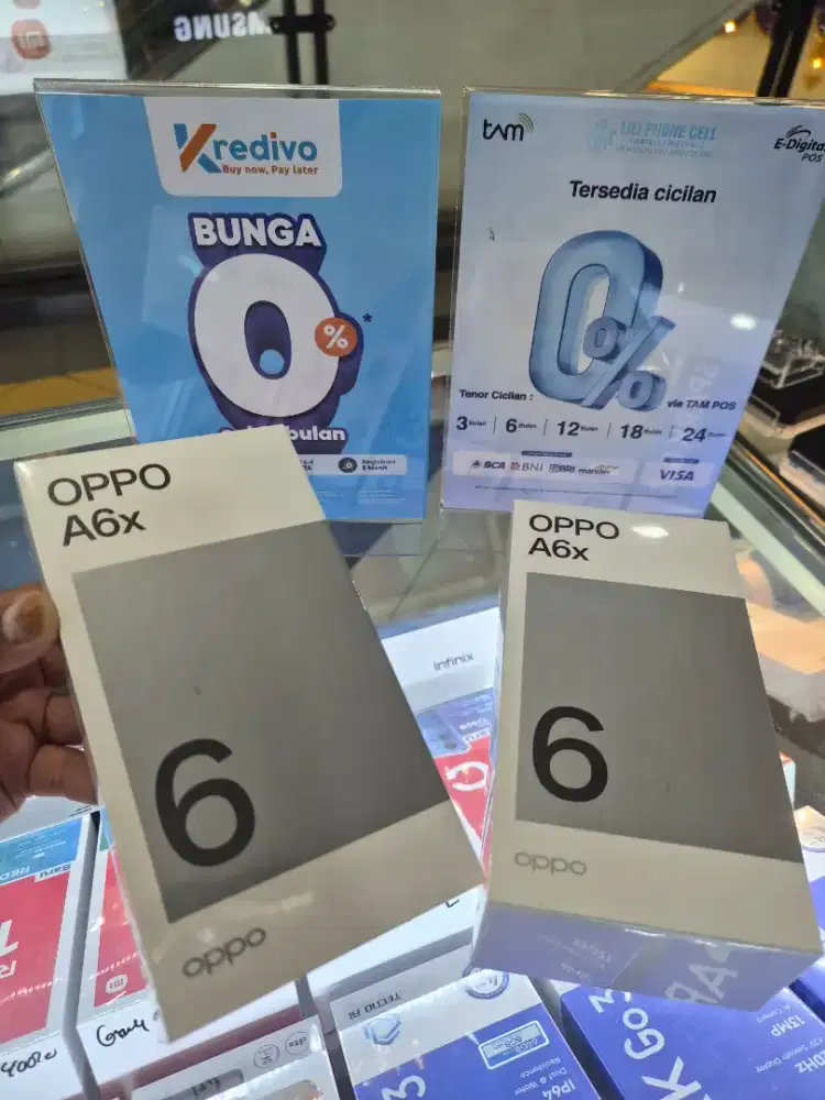 Oppo A6x ram plus 8*(4+4/64)