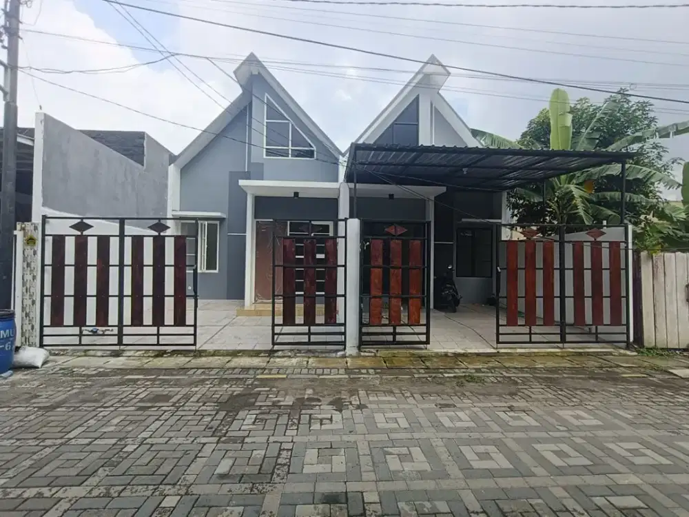 Dijual Rumah Baru Modern Minimalis Siap Huni Lokasi Perum. Kebraon Surabaya