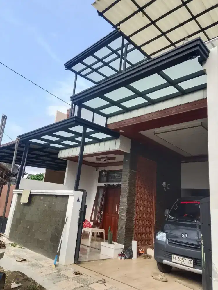 Tempahan kanopi mewah di Medan