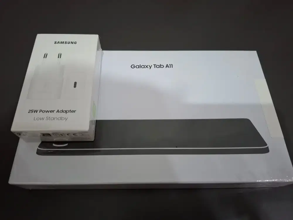 Samsung Tab A11 Wifi ram 4/64gb + Adapter 25 watt