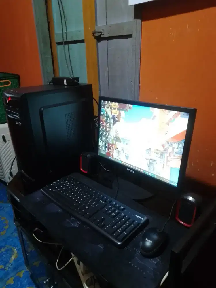 PC GAMING & EDITING FULLSET MURAH NO MINUS