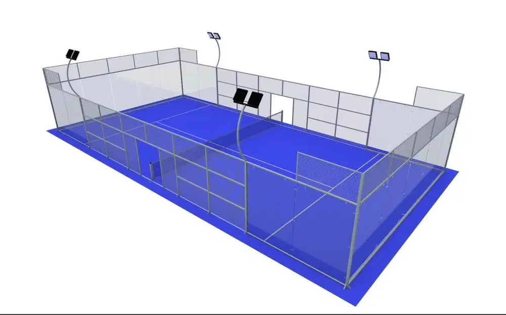 Lapangan padel satu set