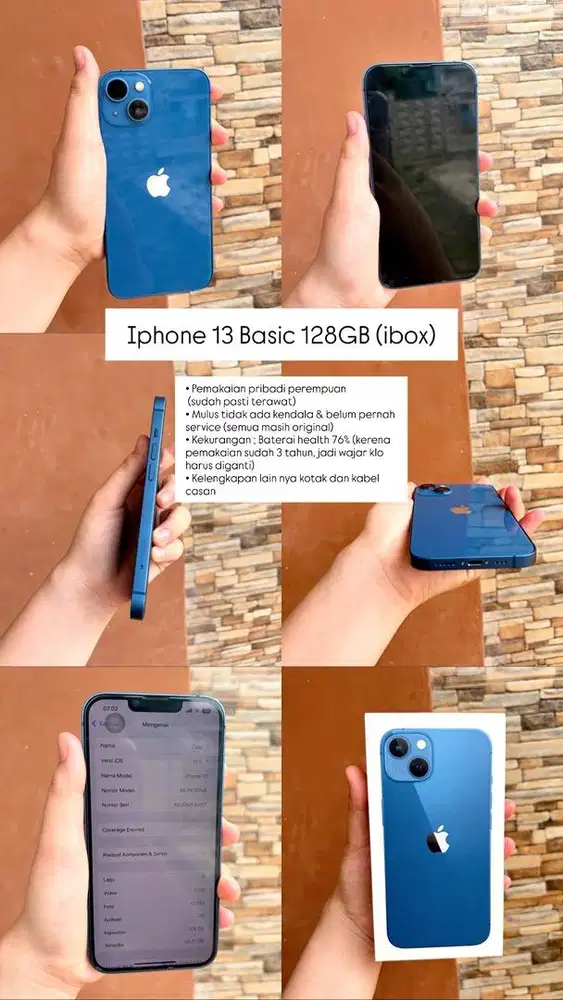 Iphone 13 Basic 128GB (ex-ibox)