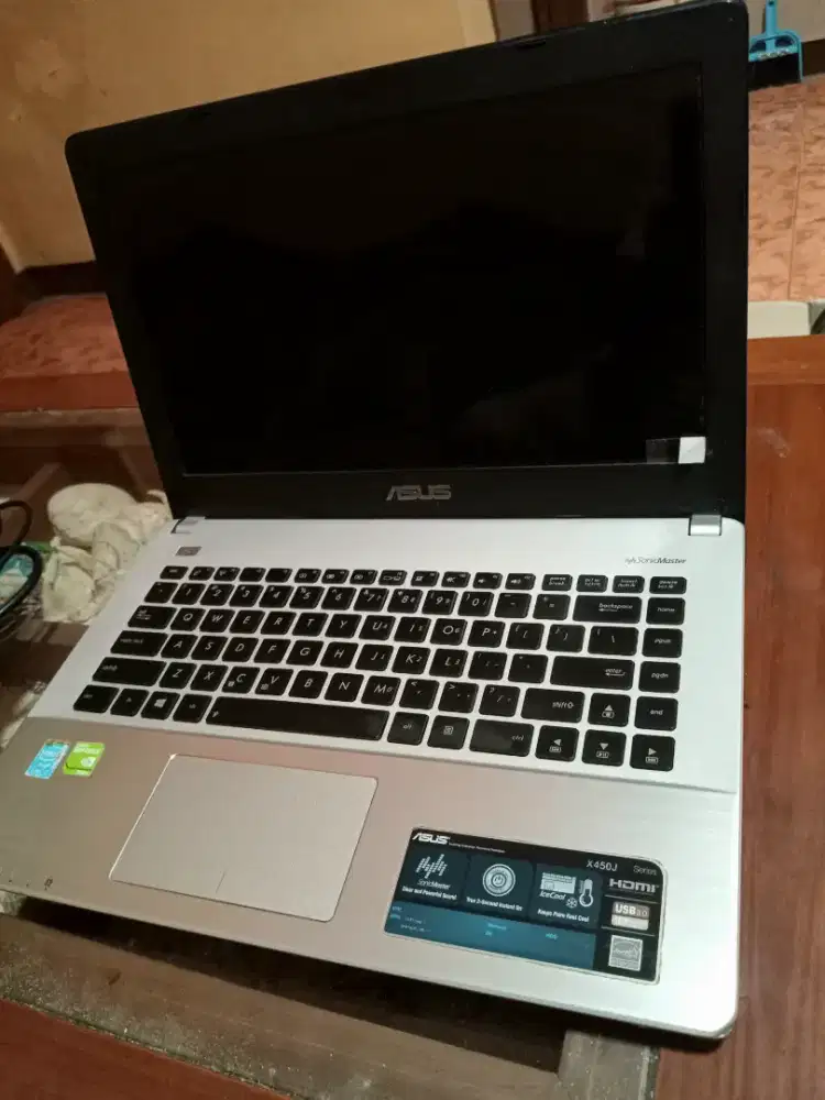 Jual laptop gaming Asus X450J