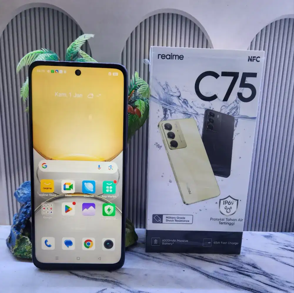 REALME C75 || 8/256 || SECOND / BEKAS