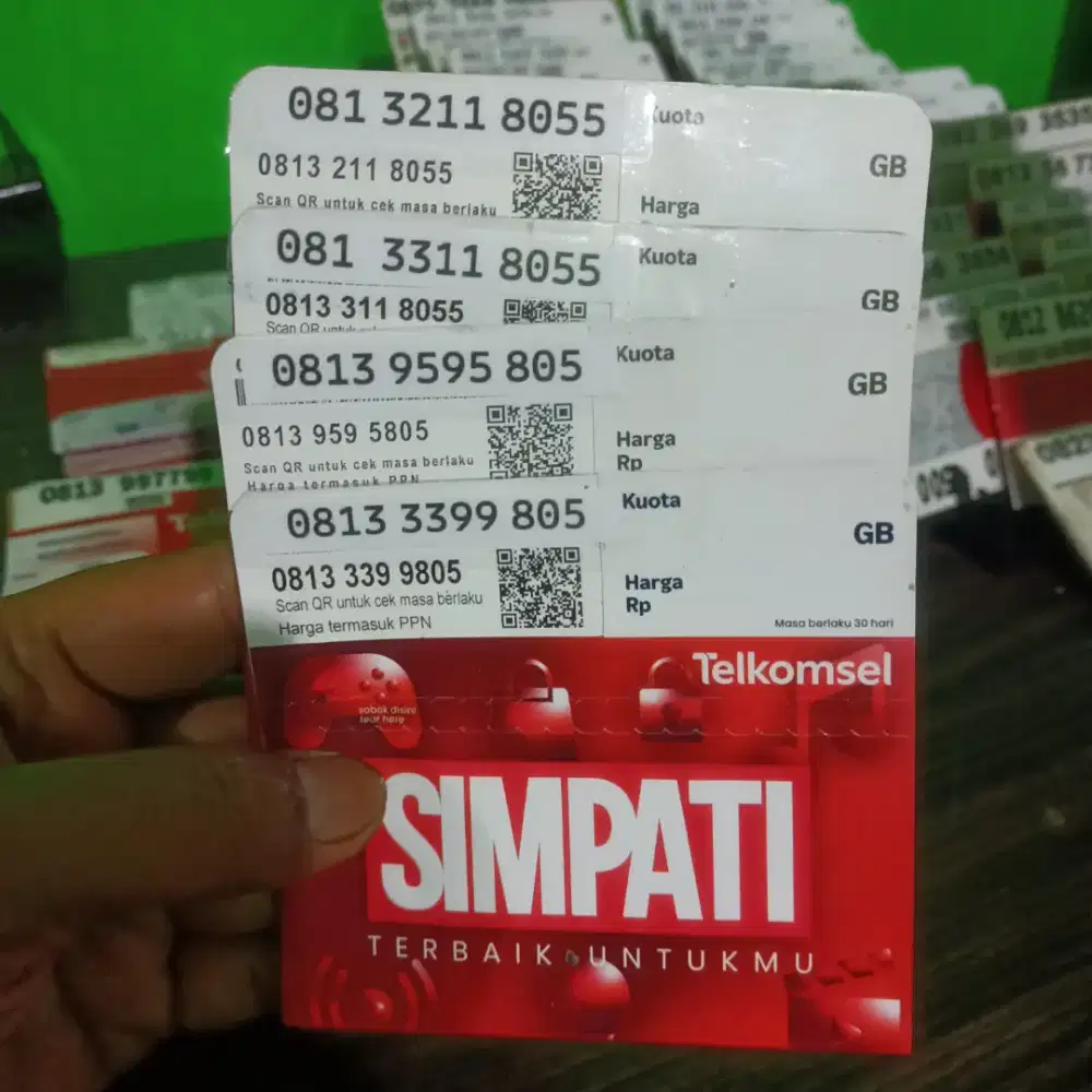 COD Nomor Cantik Telkomsel Simpati 11 digit BOS
