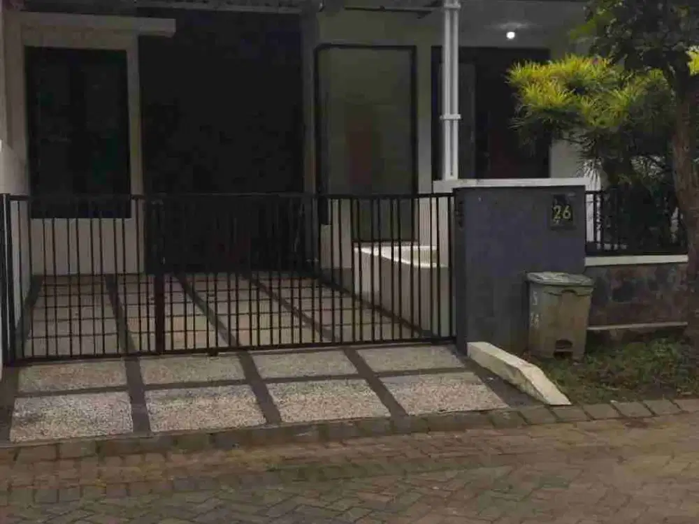 dijual rumah minimalis di greenland tidar satu lantai siap huni