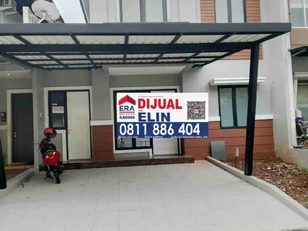 Dijual rumah 2 lantai di Kota Wisata