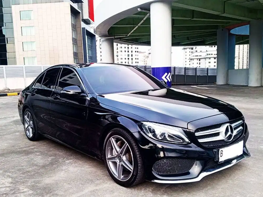2018 Mercedes C200 AMG Line Km 40rb B Genap Pjk 7/2026 Kredit TDP 30jt