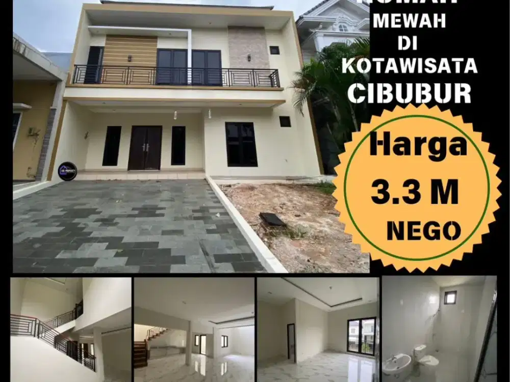 DIJUAL RUMAH MEWAH DI KOTA WISATA CIBUBUR