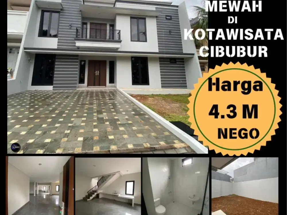 DIJUAL RUMAH MEWAH DI KOTA WISATA CIBUBUR