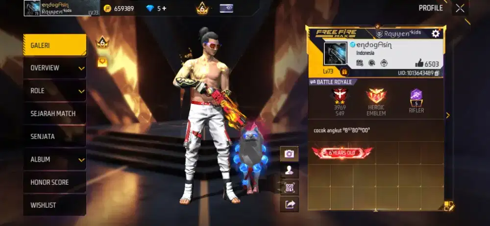 Free Fire old mantap