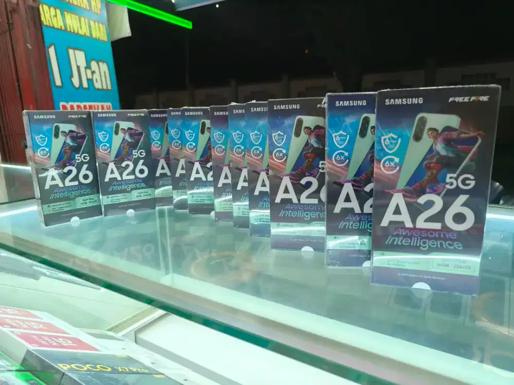 New Samsung galaxy A26 ram8/256 garansi resmi 1 tahun
