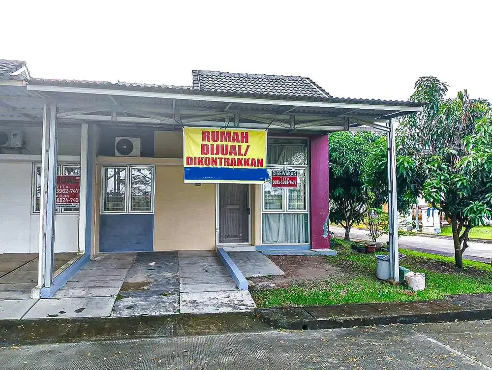 Dijual / Disewakan Rumah Asri Citra Grand City Palembang