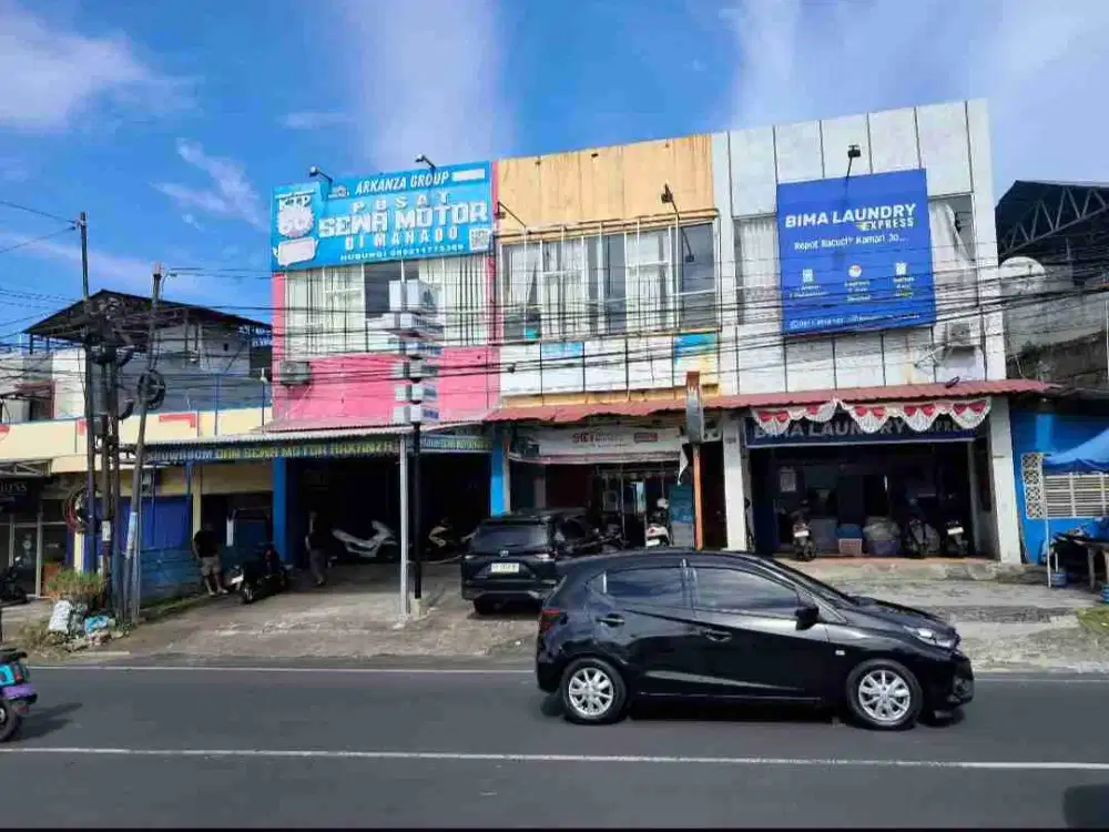 DISEWAKAN RUKO SANGAT STRATEGIS DAERAH TELING, HARGA SANGAT MURAH