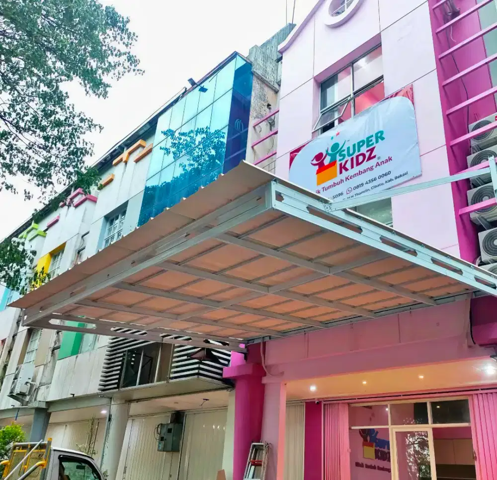 Pasang kanopi gantung SNI