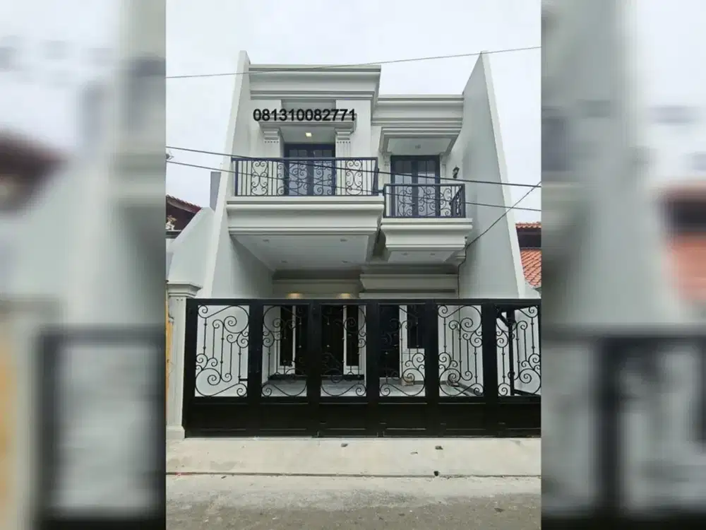 Rumah baru Modern Classic Di Rawamangun Jakarta Timur