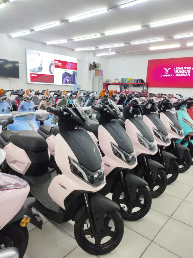 PROMO RAMADHAN!! SEPEDA LISTRIK UWINFLY BERGARRANSI 10THN, CICILAN DP0