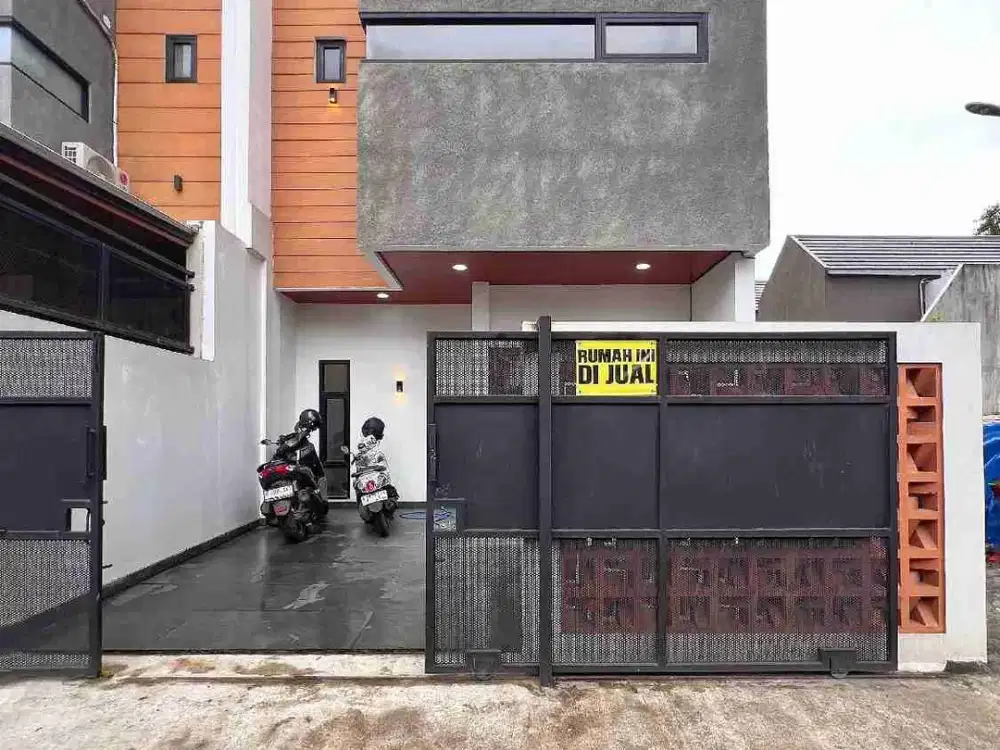 Rumah Baru Akses Jalan Utama Plus Rooftop Dijagakarsa Jakarta Selatan