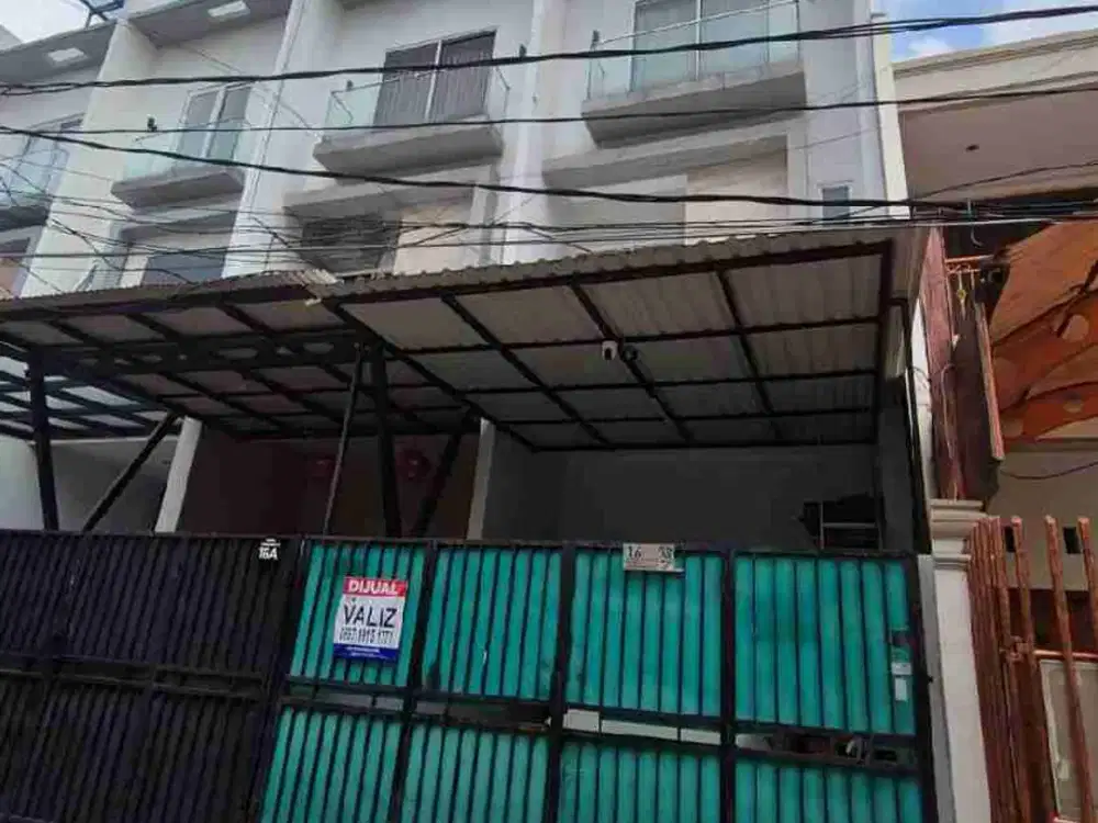 Rumah Duri Kepa Row 2 Mobil Di Jakarta Barat Dekat Tanjung Duren