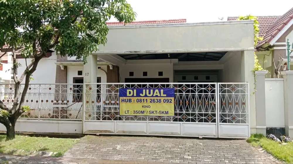 DI JUAL CEPAT RUMAH HOOK  DI PERUMAHAN DELTA SARI BARU SIDOARJO