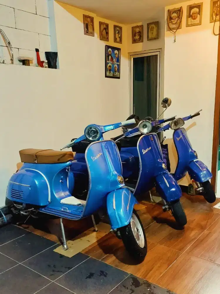 Vespa super 1976 full restorasi