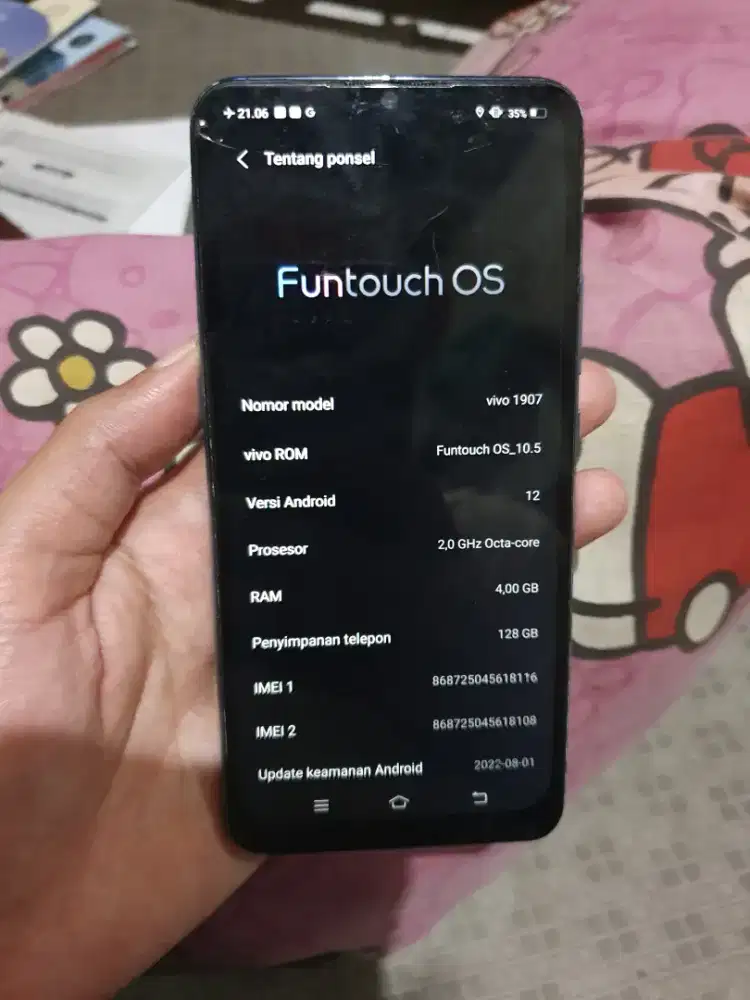 Vivo s1pro ram 4/128