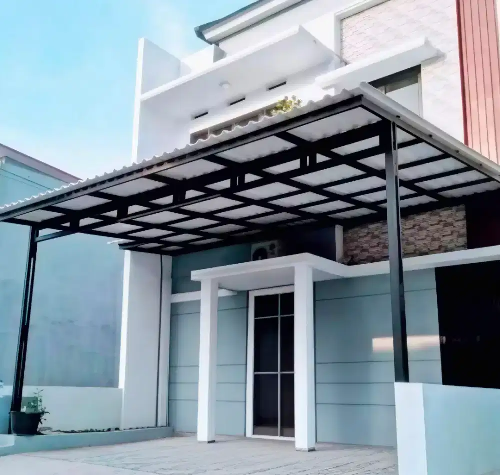 Pasang kanopi atap alderon RS