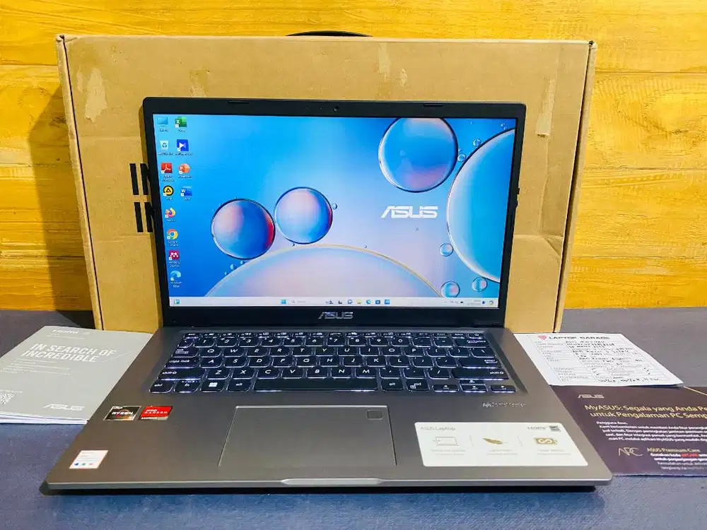 ASUS VivoBook M415D Ryzen 3-3250U RAM 8GB SSD 512GB NVMe Fullset