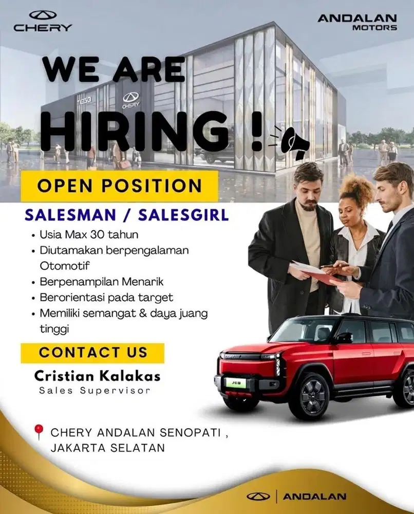 Chery Andalan Senopati