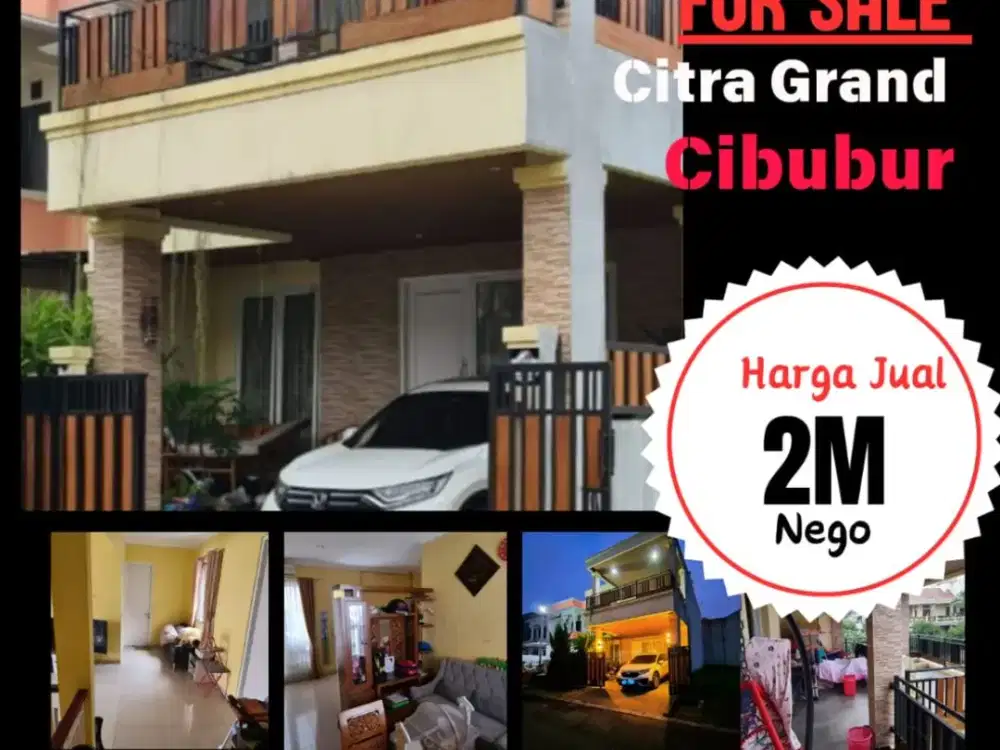 DIJUAL RUMAH DI CITRA GRAND CIBUBUR