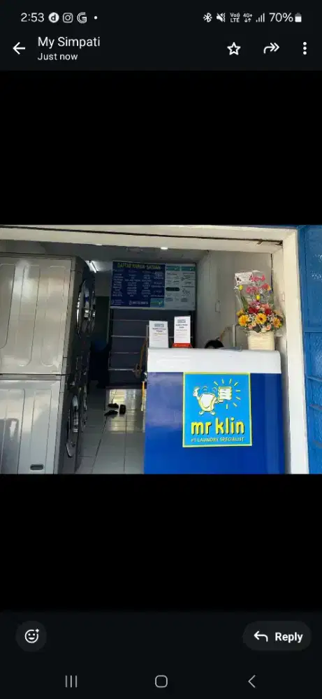 Staff Pegawai Laundry