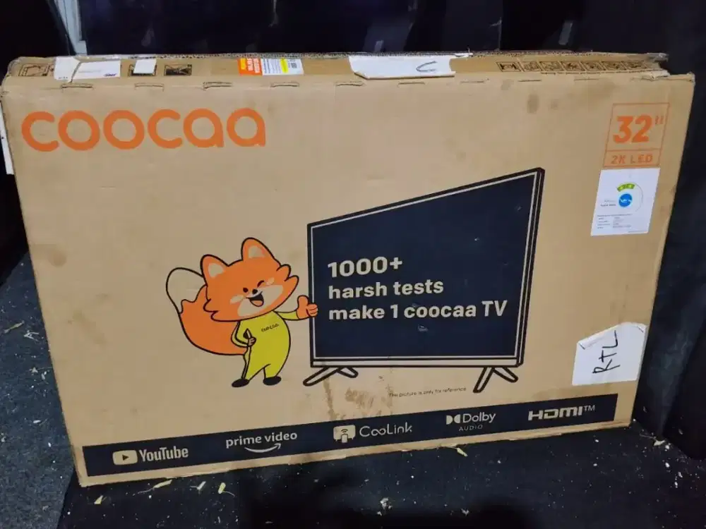 Di Jual TV baru merek Coocaa 32inc SmartTV