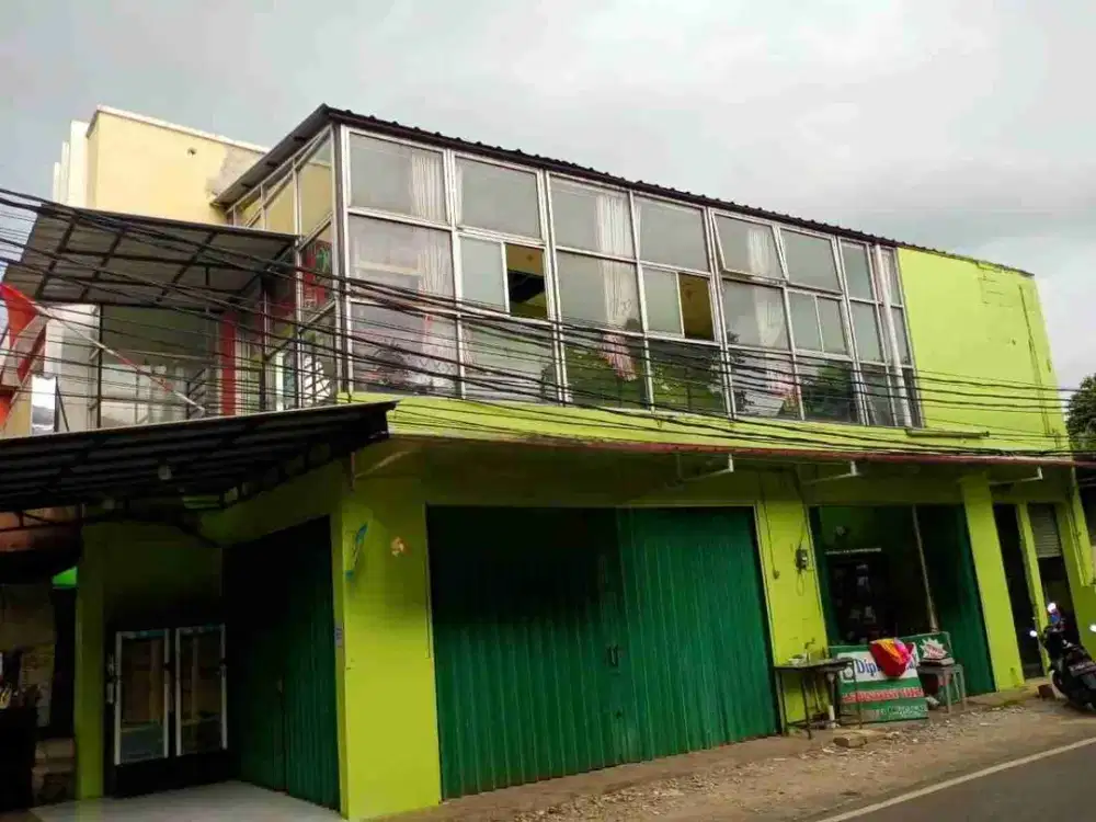 RUKO POTENSIAL PINGGIR JALAN STRATEGIS CIPAYUNG DEKAT TOL CIBUBUR JAKARTA TIMUR