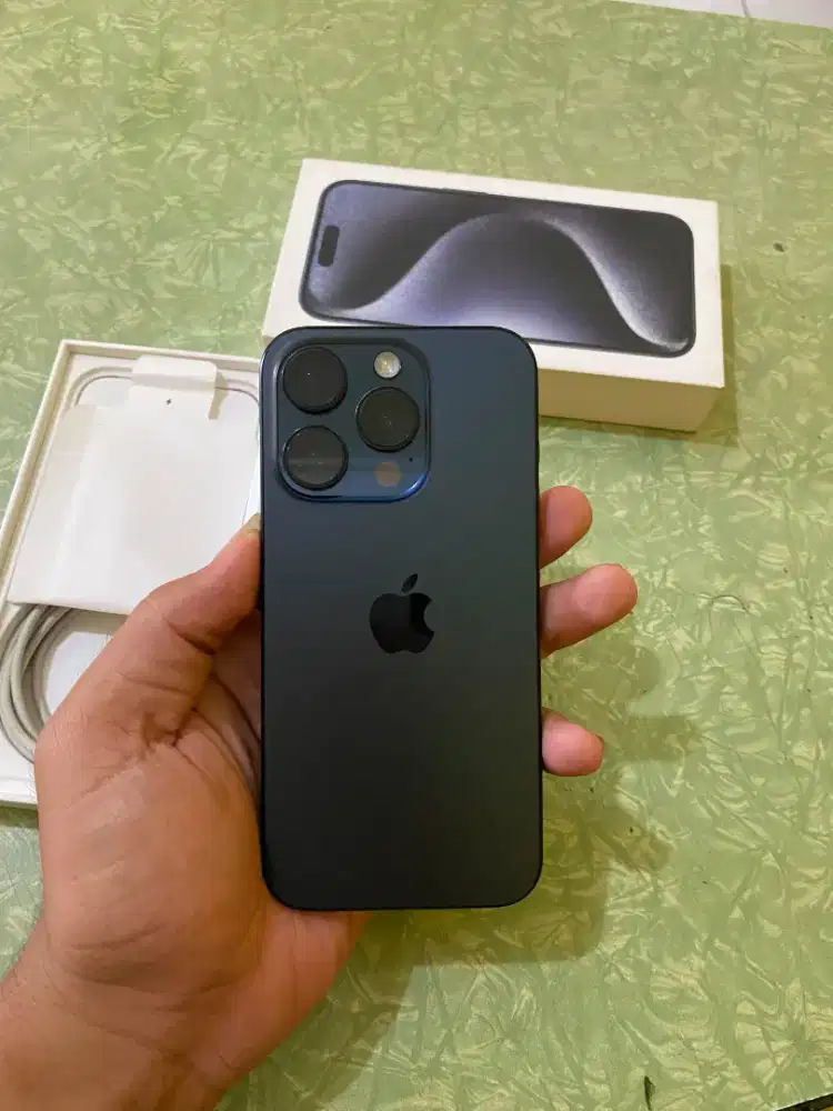 IPHONE 15 PRO 128GB IBOX LENGKAP