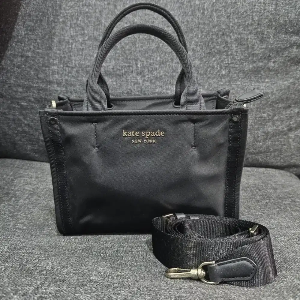 Preloved Tas Kate Spade Nylon Mini Tote 100% Original